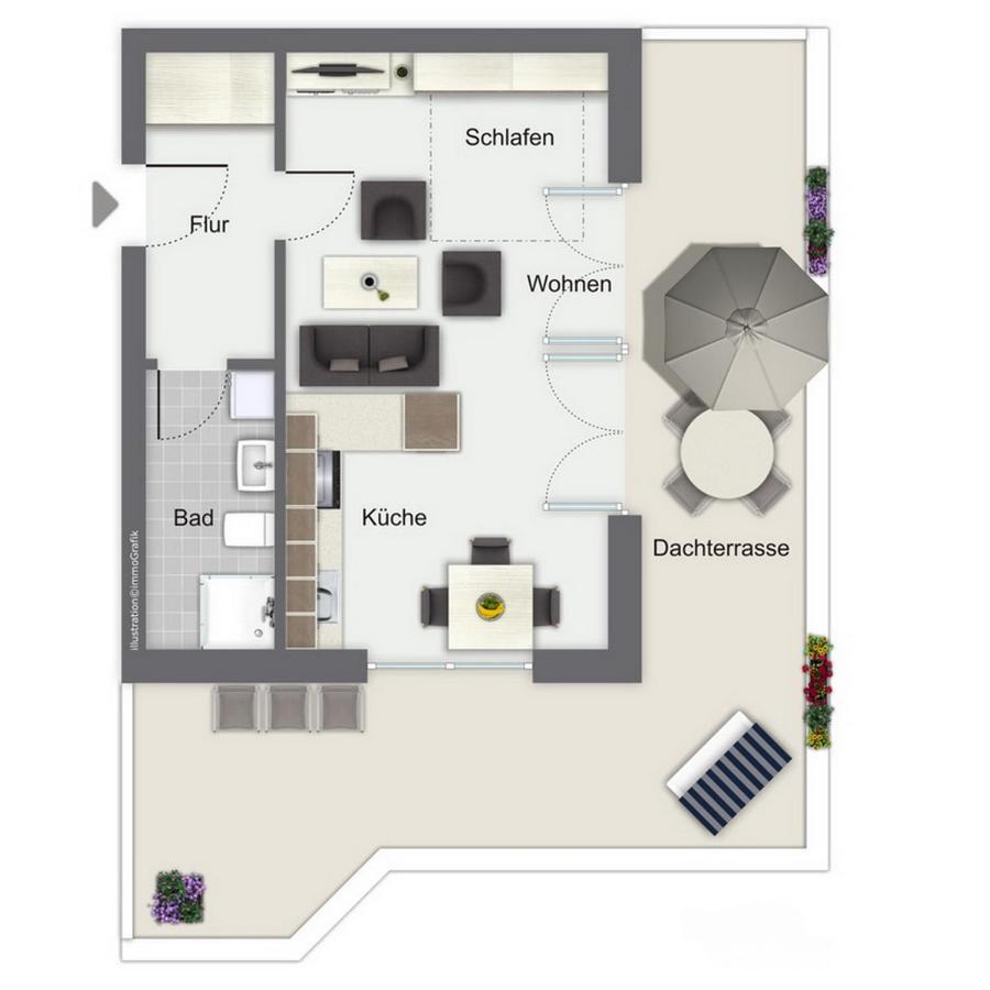 Appartement Duenenblick 51 *